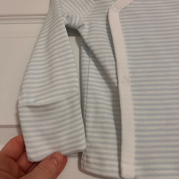 Ralph Lauren Baby Striped Wrap Top - Picture 4 of 6